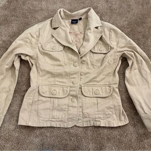 Sonoma Women's Tan V-Neck Sweater